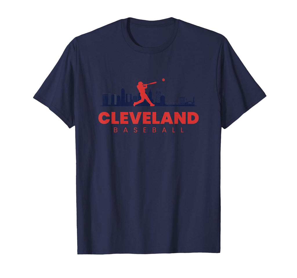 Cleveland Baseball Minimalist T-Shirt - Streetwear Style for Adults - T-Shirt, Sweatshirt, Hoodie