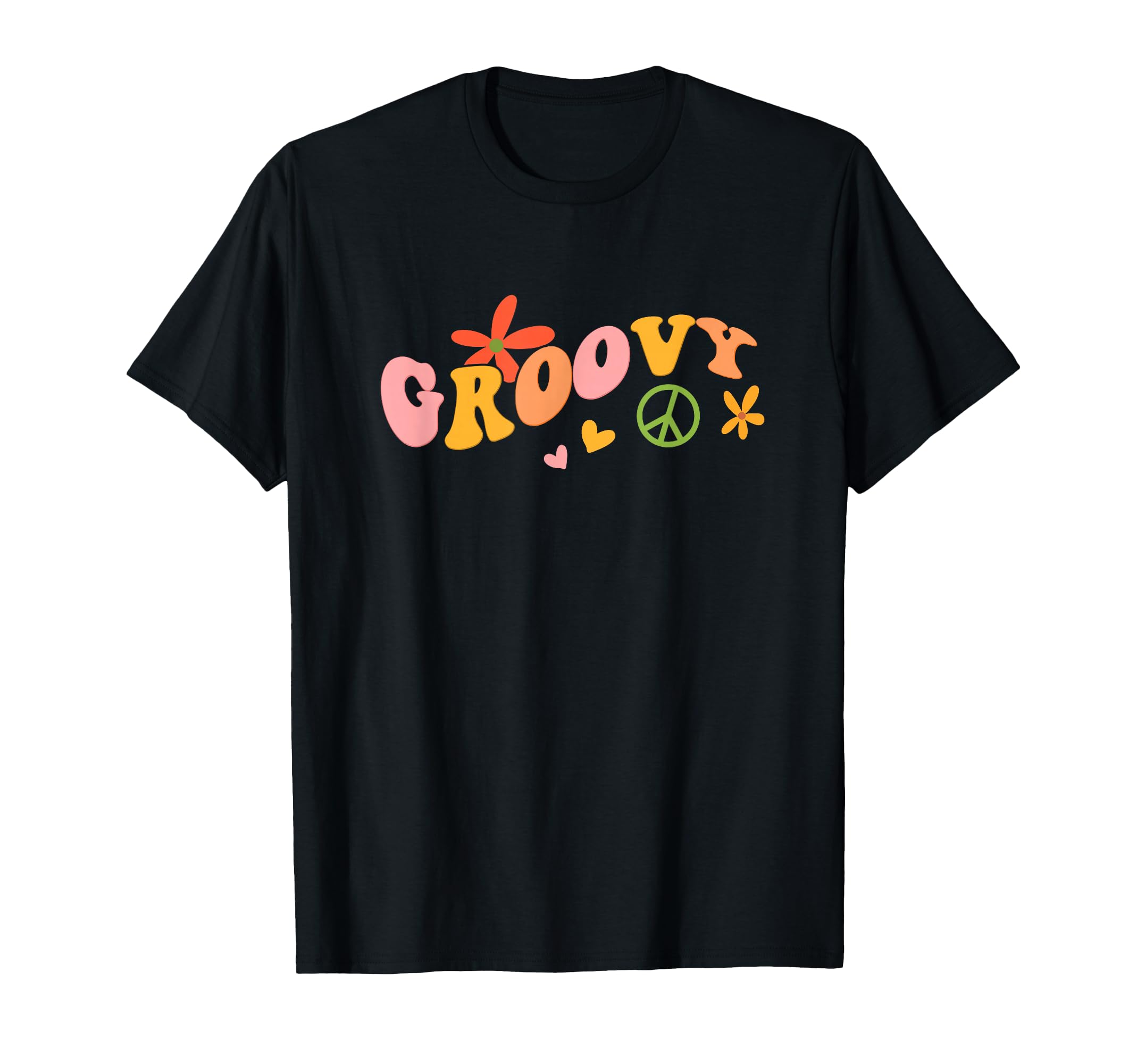 Stay Groovy 70S Hippie Sweatshirt - Trendy Graphic Unisex - T-Shirt, Sweatshirt, Hoodie