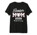 Baseball Senior Mom 2026 Final T-Shirt - Fun Novelty Design for Adults - T-Shirt, Sweatshirt, Hoodie