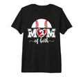 Mom Both Proud Baseball And Dance T-Shirt - Fun Novelty Design for Adults - T-Shirt, Sweatshirt, Hoodie