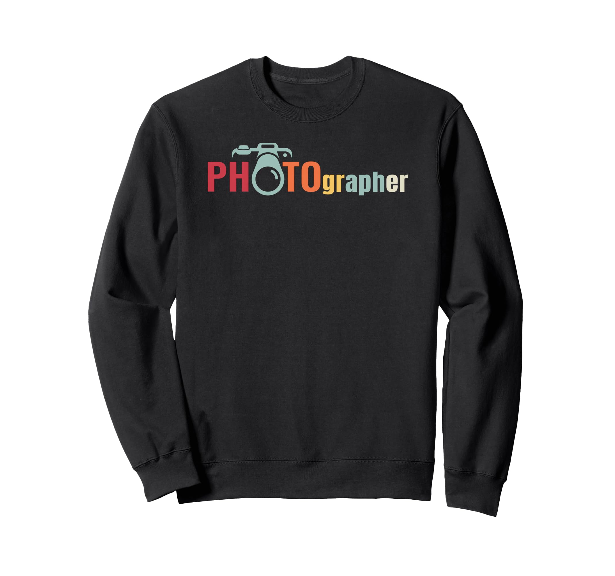 Journalist Photographer Cameraman Camera Sweatshirt - Trendy Graphic Unisex - T-Shirt, Sweatshirt, Hoodie