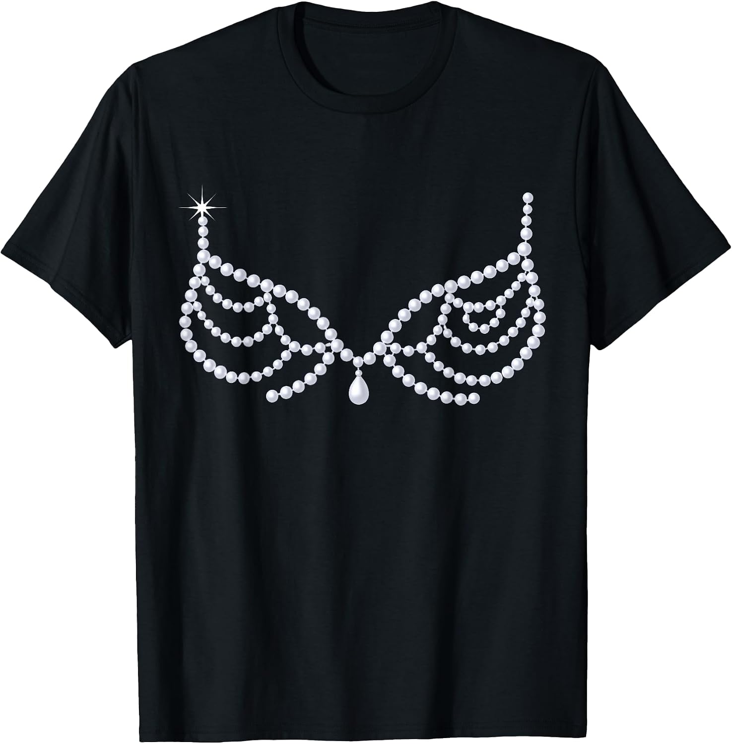 Crystal Bra Showgirl Halloween Lazy Costume LP - Adult & Kids T-Shirts, Sweatshirts & Hoodies apparel design preview 1