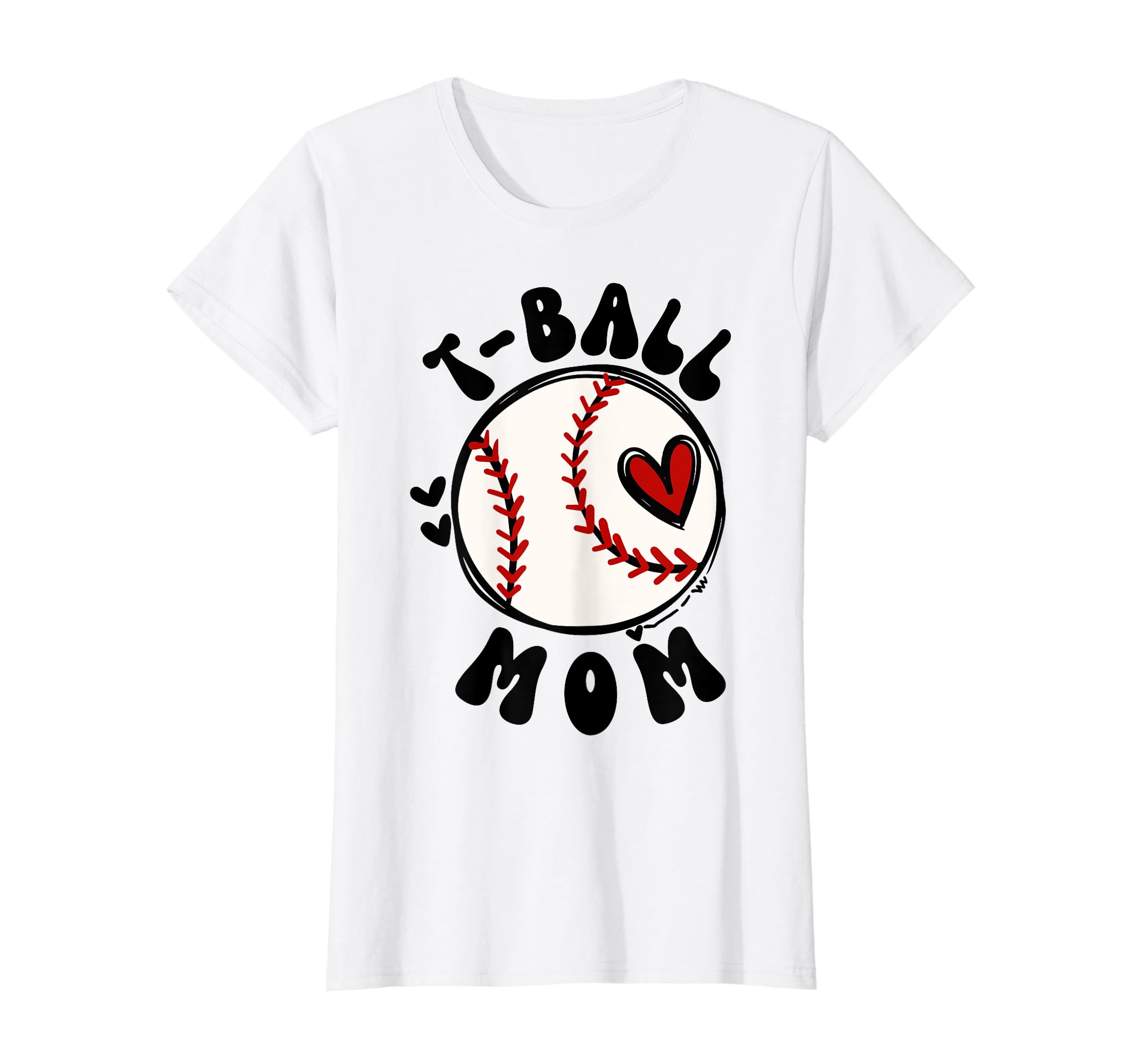 Womens T Ball Mama Baseball Tball Mom T-Shirt - Trendy Graphic Men Women - T-Shirt, Sweatshirt, Hoodie