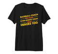 Mens Baseball Coaching Trainer T-Shirt - Streetwear Style for Adults - T-Shirt, Sweatshirt, Hoodie