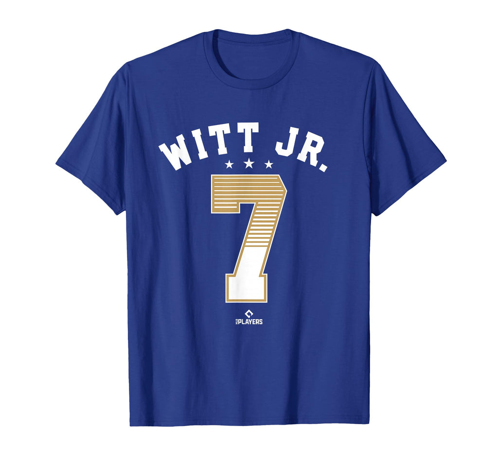 Bobby Witt Jr 7 Kansas City Mlbpa T-Shirt - Streetwear Style Unisex - T-Shirt, Sweatshirt, Hoodie