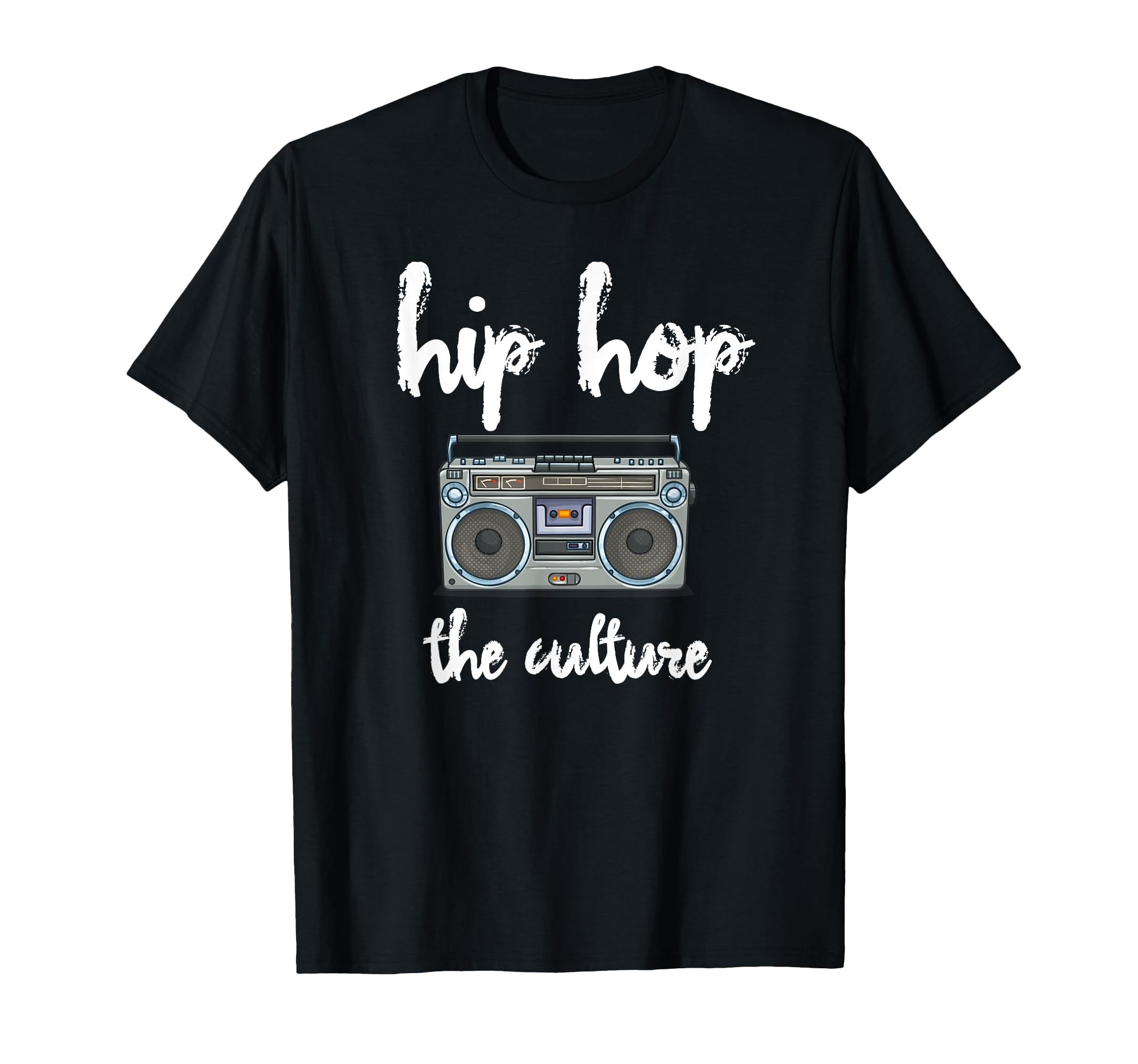 Old School Hip Hop Mix Tape Boombox T-Shirt - Casual Everyday Wear Unisex - T-Shirt, Sweatshirt, Hoodie