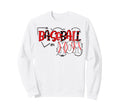 Baseball Mom Sport Mama Softball Mother Sweatshirt - Unique Graphic Unisex - T-Shirt, Sweatshirt, Hoodie