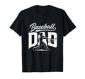 Proud Baseball Dad Bold T-Shirt - Casual Everyday Wear Men Women - T-Shirt, Sweatshirt, Hoodie
