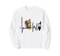 Womens Funny Camera Heartbeat Sweatshirt - Streetwear Style Men Women - T-Shirt, Sweatshirt, Hoodie