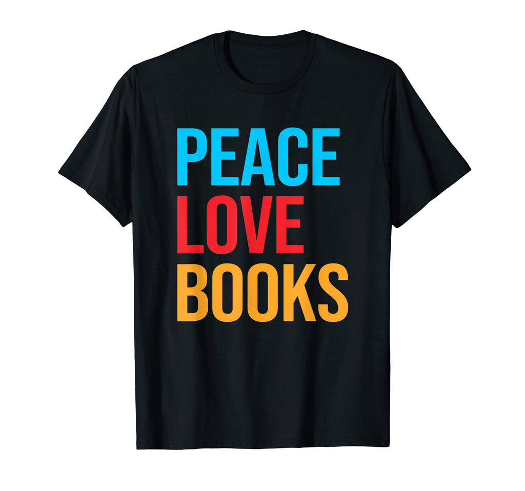 Peace Love Book T-Shirt - Aesthetic Graphic for Adults - T-Shirt, Sweatshirt, Hoodie
