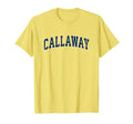 Callaway Florida Fl Sports Navy T-Shirt - Custom Art Print Men Women - T-Shirt, Sweatshirt, Hoodie