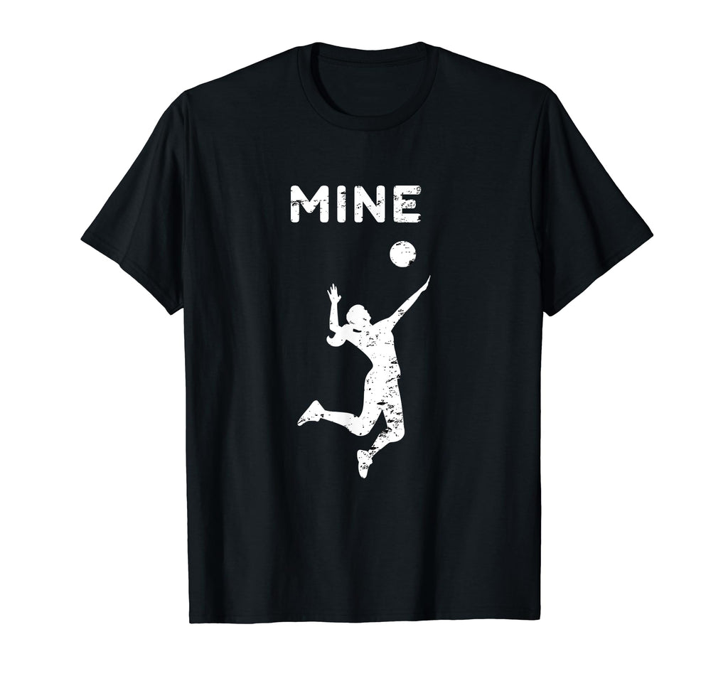 Mine Jumping Bolleyball Sport T-Shirt - Minimalist Print for Adults - T-Shirt, Sweatshirt, Hoodie