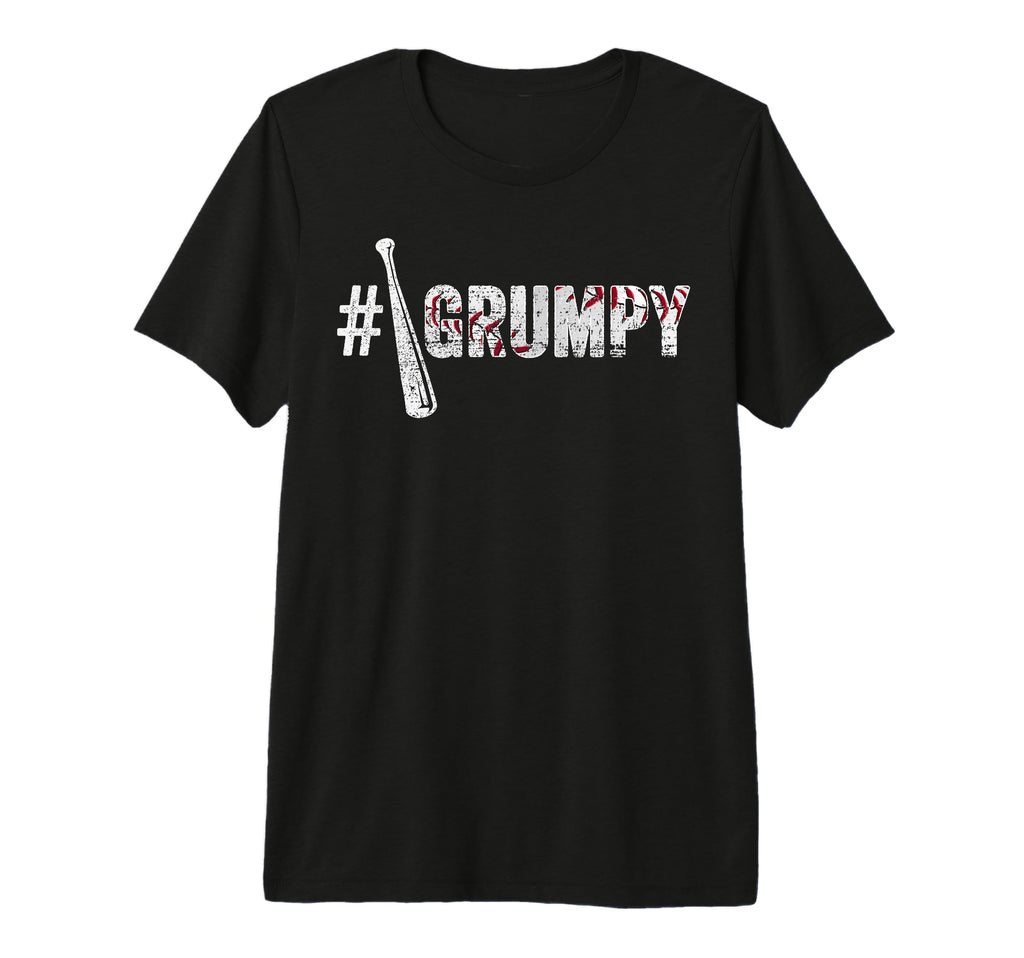 Number One Baseball Grumpy Fathers T-Shirt - Aesthetic Graphic for Adults - T-Shirt, Sweatshirt, Hoodie
