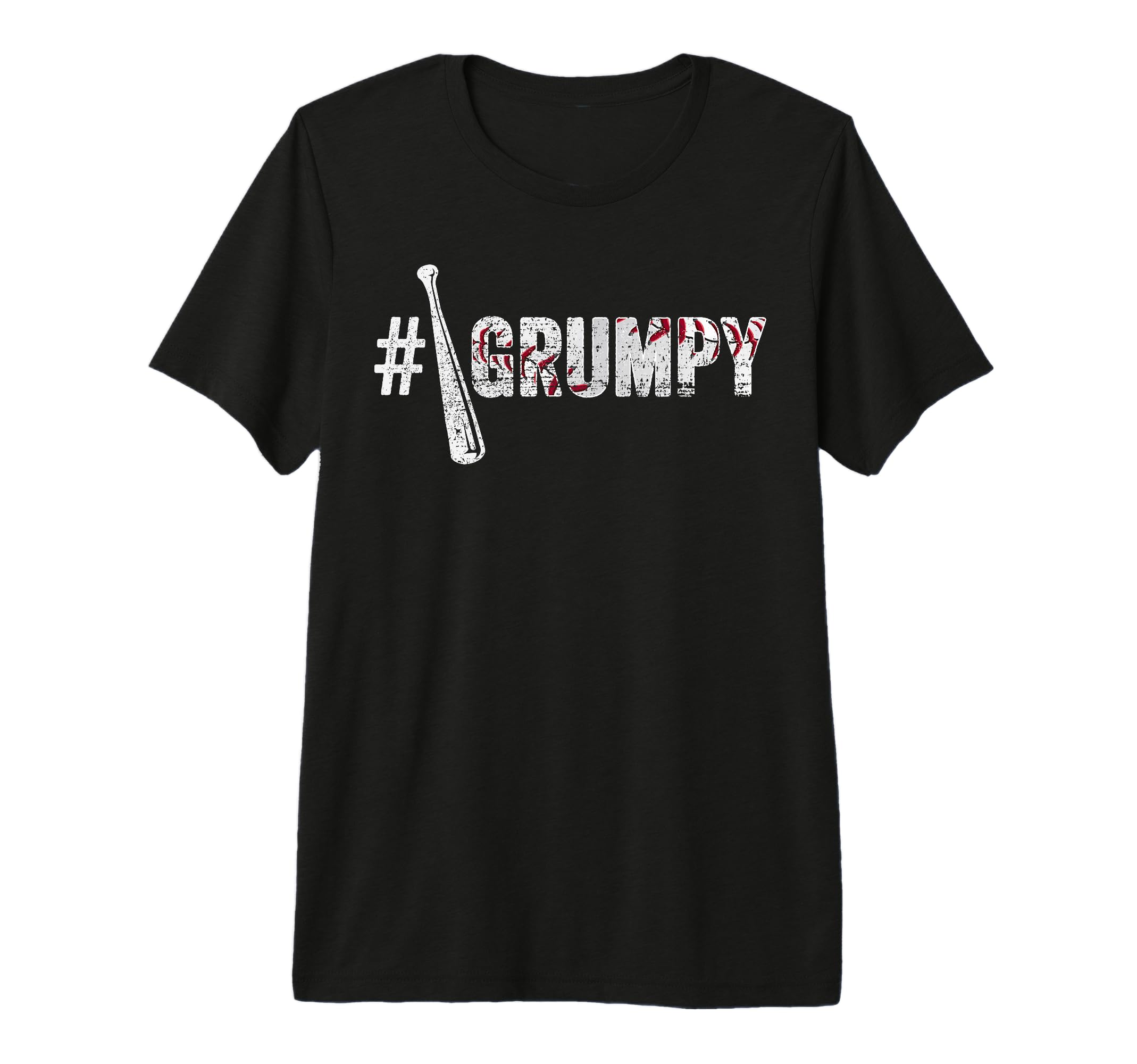 Number One Baseball Grumpy Fathers T-Shirt - Aesthetic Graphic for Adults - T-Shirt, Sweatshirt, Hoodie