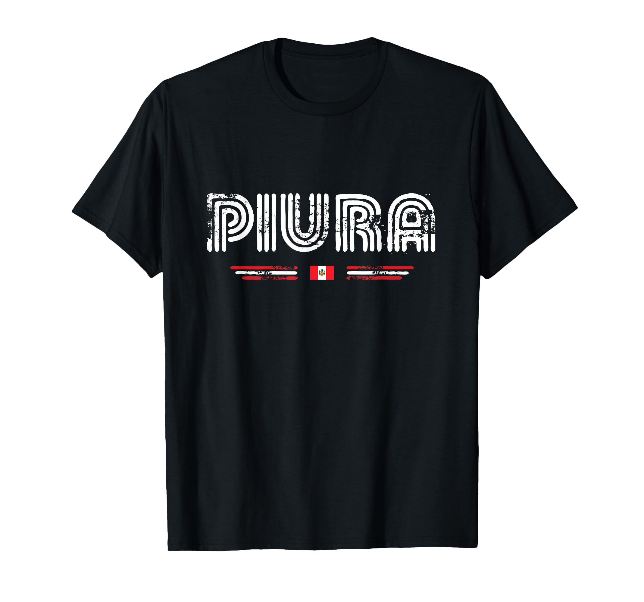 Piura Peru 70S 80S Type T-Shirt - Unique Graphic Men Women - T-Shirt, Sweatshirt, Hoodie