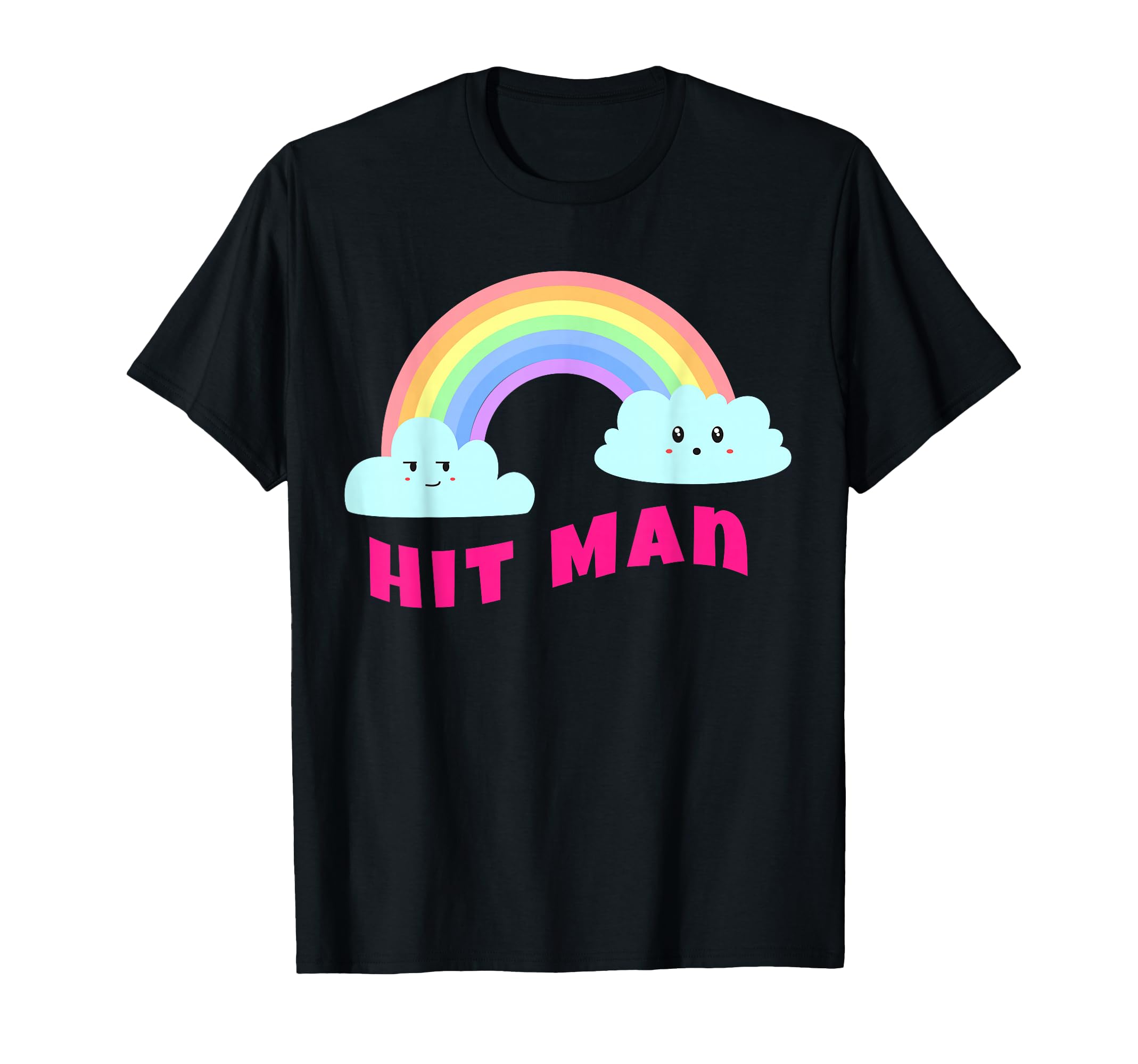 Hitman Sarcastic Rainbow Funny Hitman T-Shirt - Graphic Print Unisex - T-Shirt, Sweatshirt, Hoodie