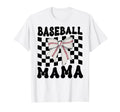 Baseball Mama Coquette Bow Game Day Funny T-Shirt - Graphic Print Unisex - T-Shirt, Sweatshirt, Hoodie