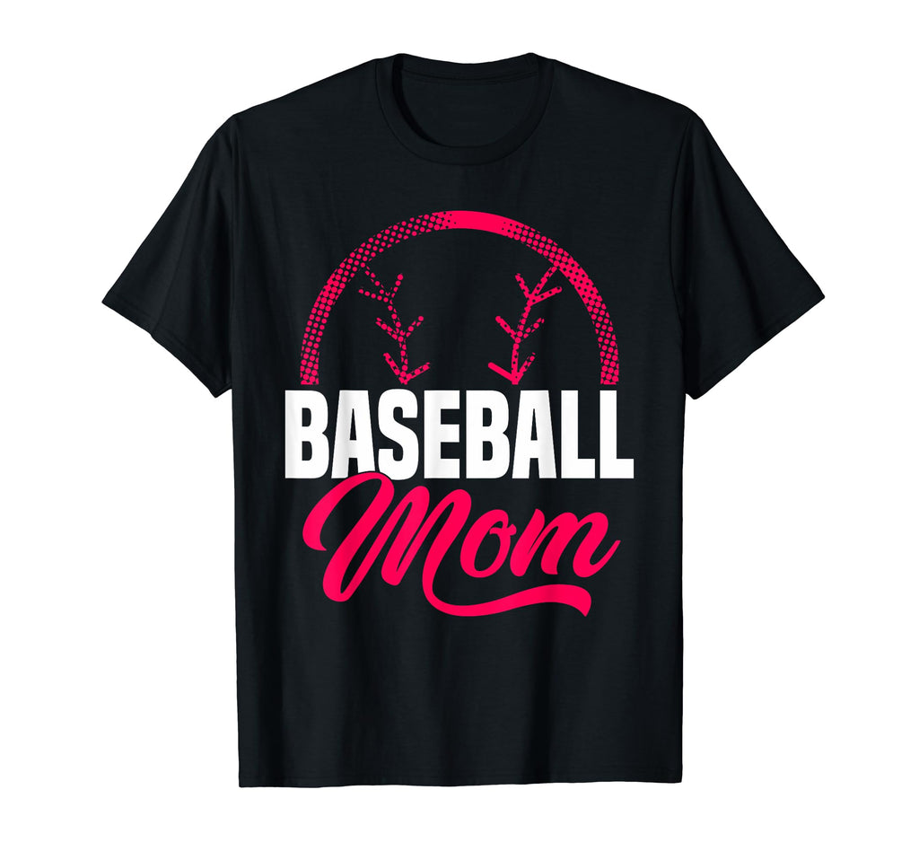 Baseball Mom Baseball Lover Fan Mama T-Shirt - Minimalist Print Men Women - T-Shirt, Sweatshirt, Hoodie