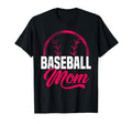Baseball Mom Baseball Lover Fan Mama T-Shirt - Minimalist Print Men Women - T-Shirt, Sweatshirt, Hoodie