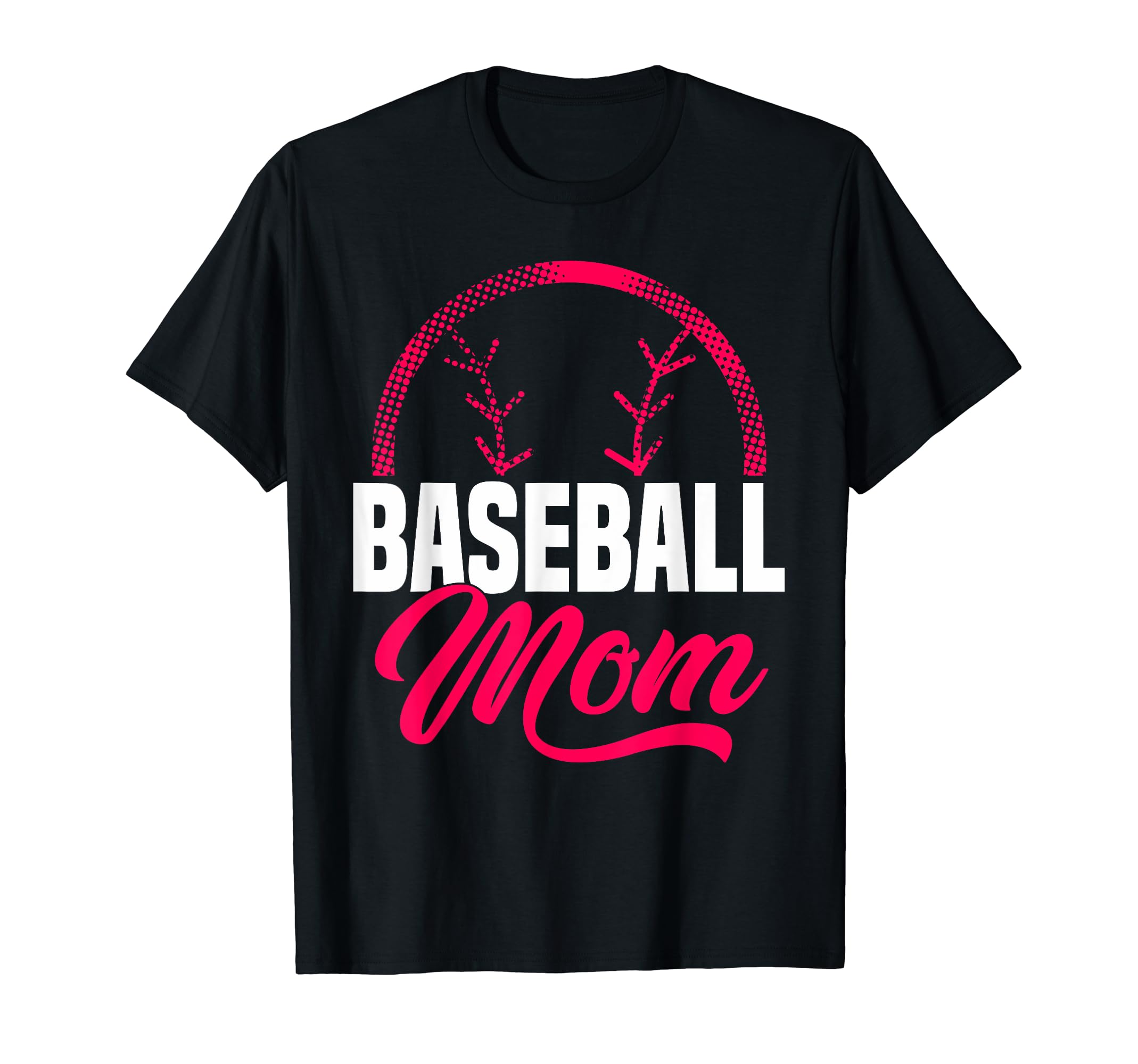 Baseball Mom Baseball Lover Fan Mama T-Shirt - Minimalist Print Men Women - T-Shirt, Sweatshirt, Hoodie