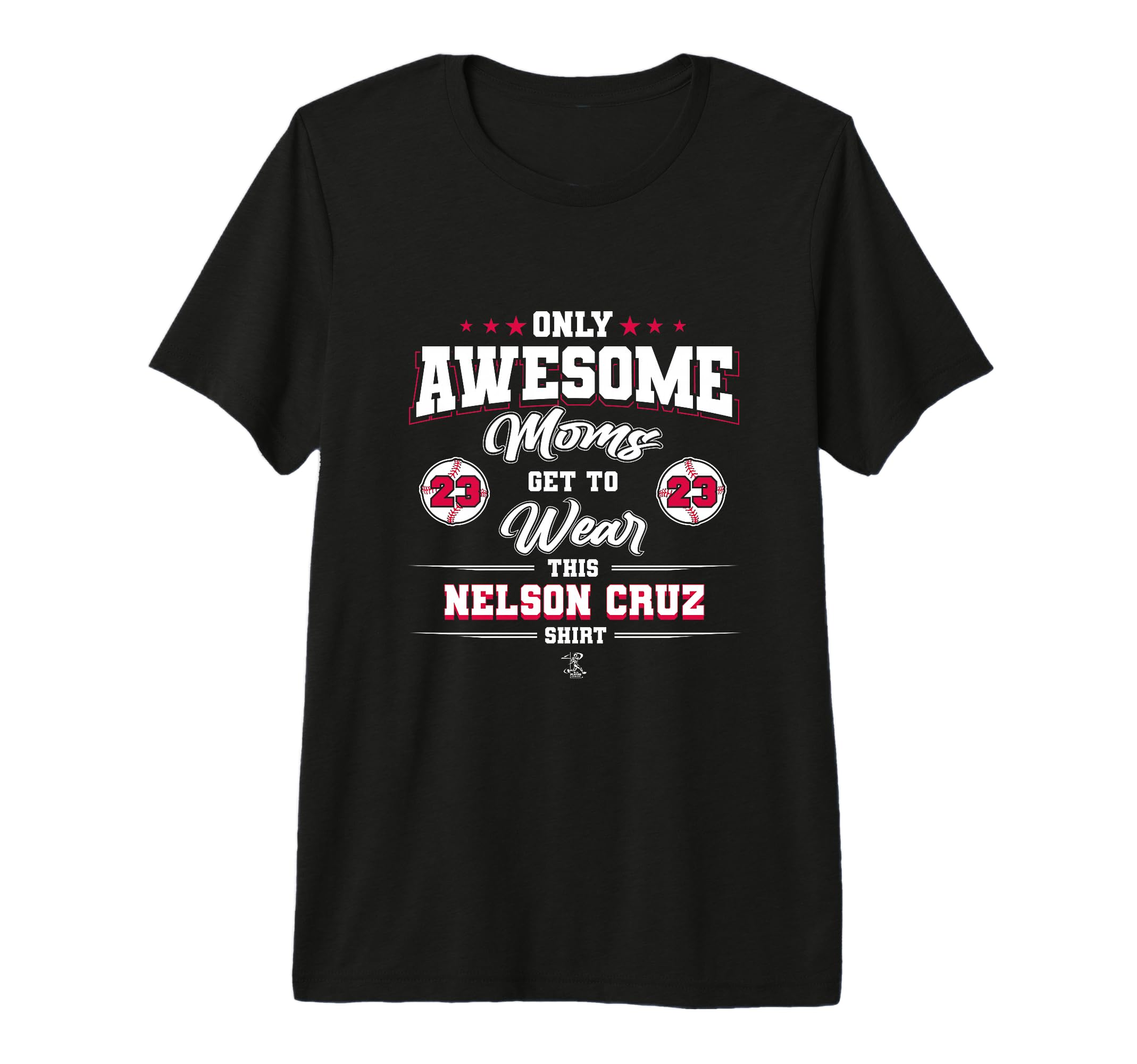 Nelson Cruz Awesome Moms Tri Blend T-Shirt - Trendy Graphic Men Women - T-Shirt, Sweatshirt, Hoodie