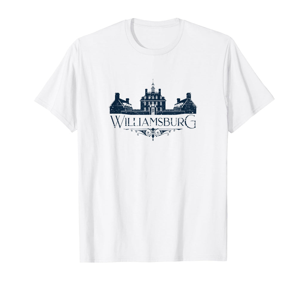 Colonial Williamsburg Virginia T-Shirt - Trendy Graphic for Adults - T-Shirt, Sweatshirt, Hoodie