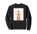 Abstract Boho Modern Geometric Landscape Sweatshirt - Unique Graphic Unisex - T-Shirt, Sweatshirt, Hoodie