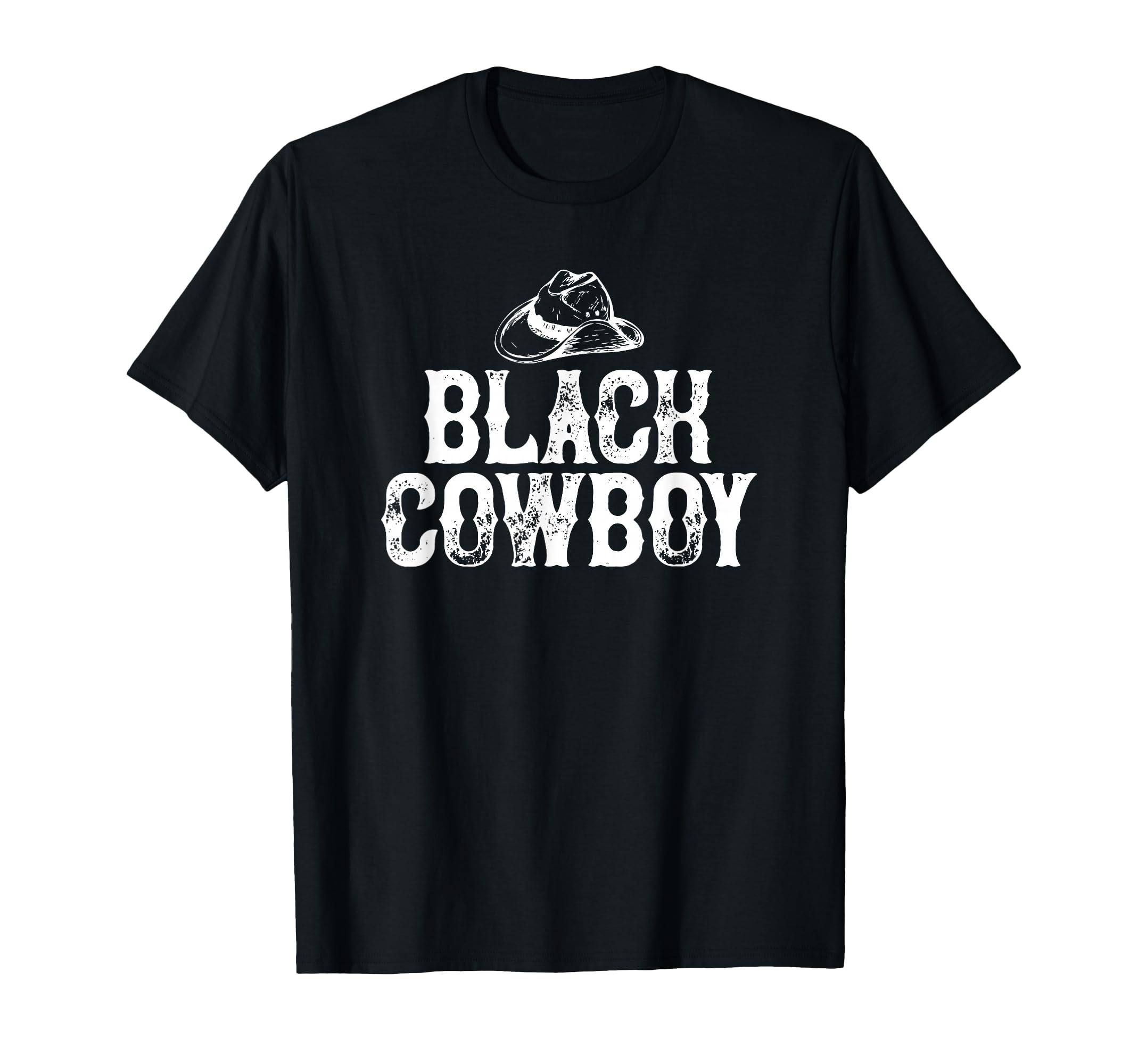 Black Cowboy Gift T-Shirt - Graphic Print Men Women - T-Shirt, Sweatshirt, Hoodie