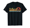 Hollywood Fl Florida Stripes Lines T-Shirt - Novelty Apparel Men Women - T-Shirt, Sweatshirt, Hoodie