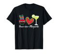 Peace Love Margarita Mexican Drink T-Shirt - Aesthetic Graphic Men Women - T-Shirt, Sweatshirt, Hoodie