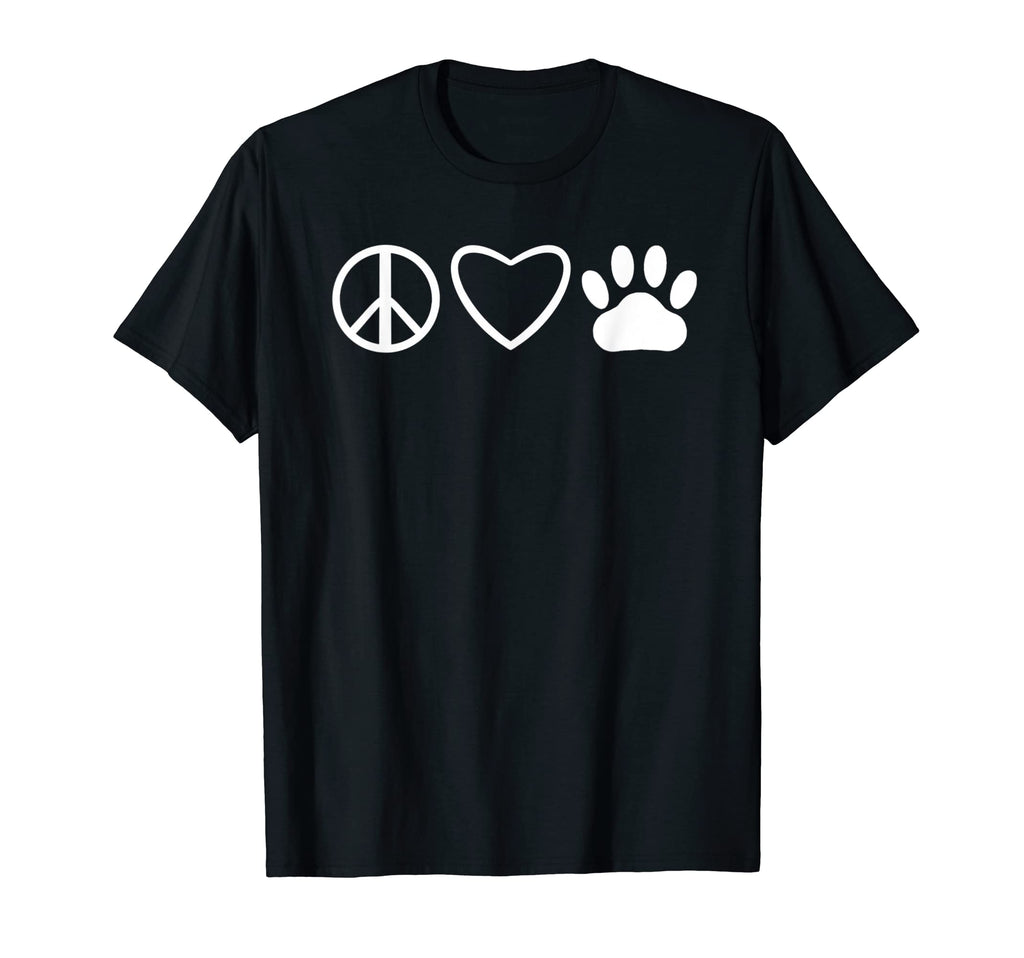 Peace Love Dog Lover Peace Love Dog T Shir T-Shirt - Graphic Print Unisex - T-Shirt, Sweatshirt, Hoodie