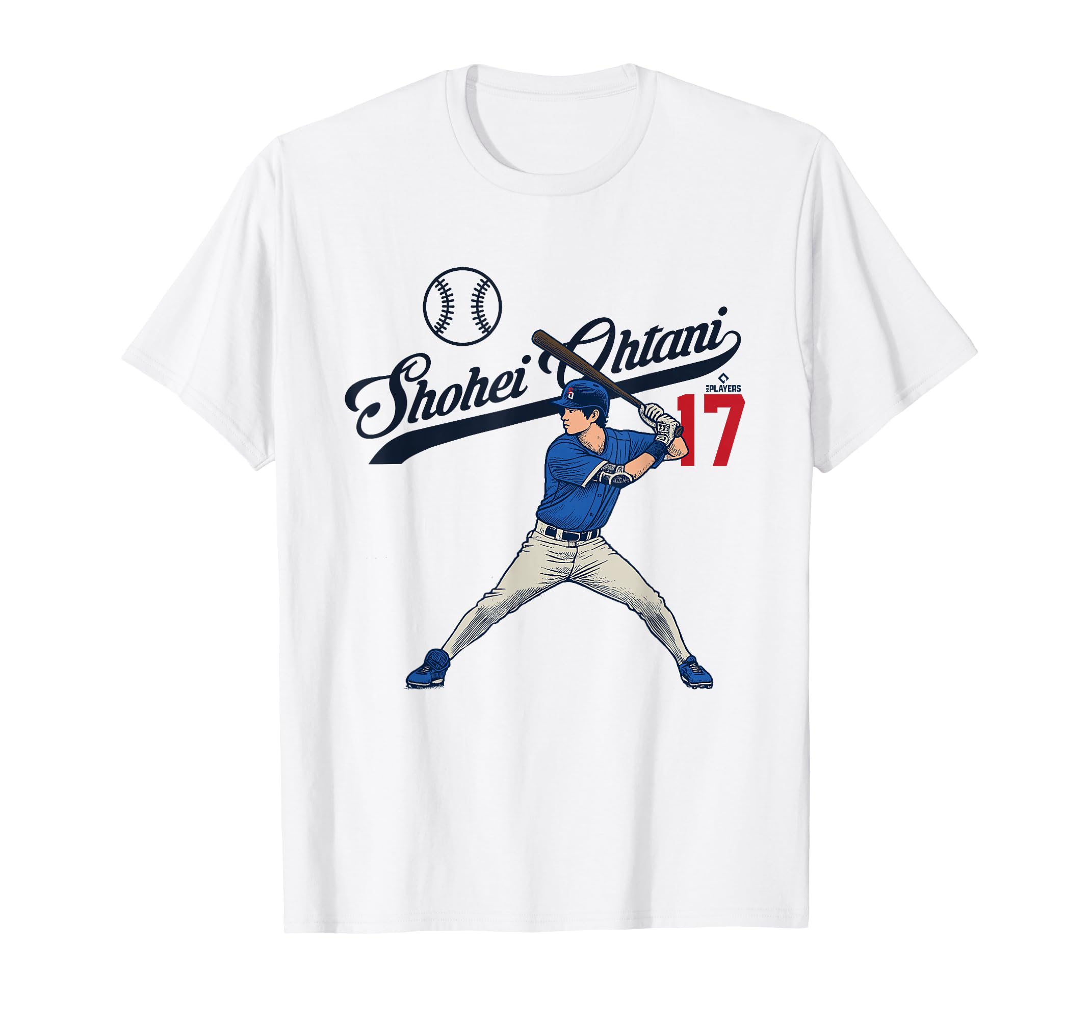 Shohei Ohtani Shotime 17 Hitter Mlb T-Shirt - Novelty Apparel for Adults - T-Shirt, Sweatshirt, Hoodie