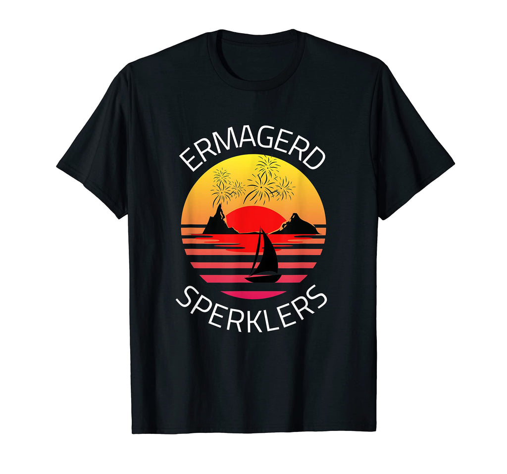 Funny Ermahgerd 4Th July Ermagerd T-Shirt - Fun Novelty Design for Adults - T-Shirt, Sweatshirt, Hoodie