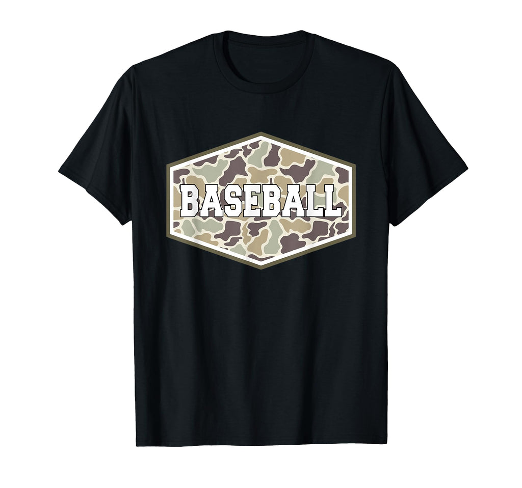 Camo Baseball Mama Funny Game Day Team T-Shirt - Streetwear Style Unisex - T-Shirt, Sweatshirt, Hoodie