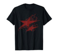 90S Y2K Double Star Tattoo Styl T-Shirt - Fun Novelty Design Unisex - T-Shirt, Sweatshirt, Hoodie