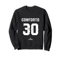Michael Conforto 30 Mlbpa New Sweatshirt - Fun Novelty Design for Adults - T-Shirt, Sweatshirt, Hoodie