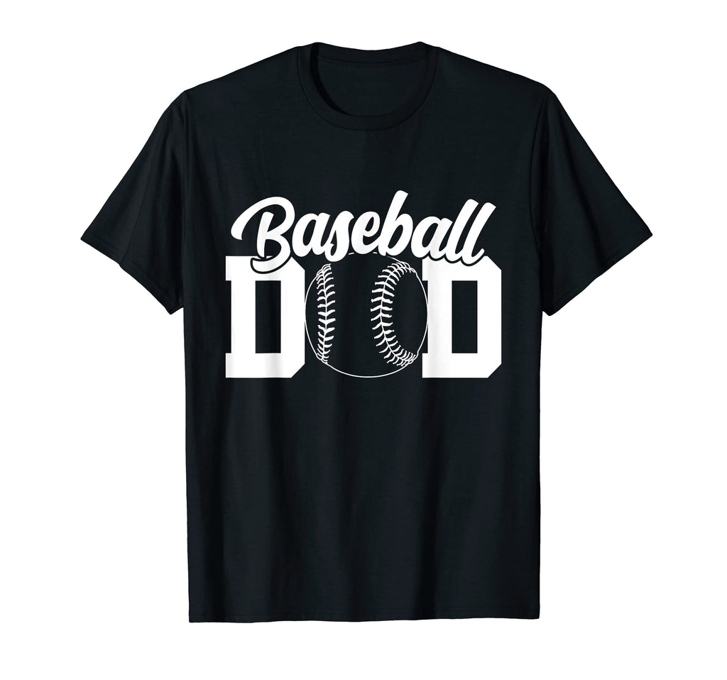 Mens Baseball Dad Fathers Day Baseball T-Shirt - Graphic Print Men Women - T-Shirt, Sweatshirt, Hoodie