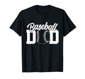 Mens Baseball Dad Fathers Day Baseball T-Shirt - Graphic Print Men Women - T-Shirt, Sweatshirt, Hoodie