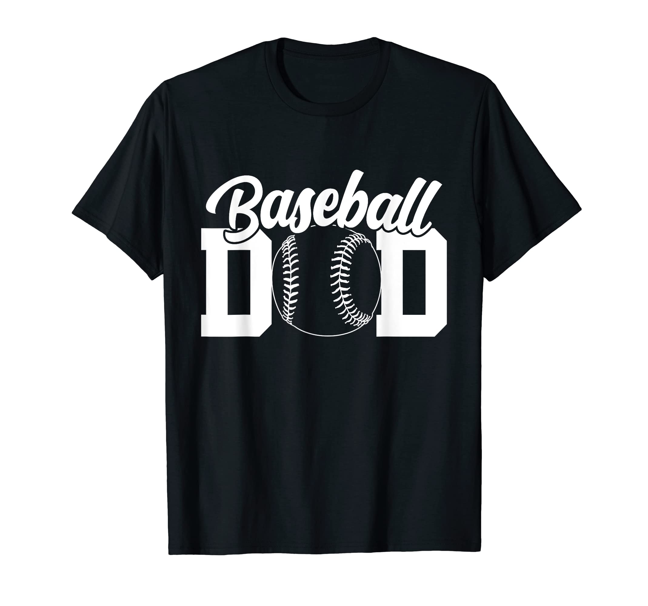Mens Baseball Dad Fathers Day Baseball T-Shirt - Graphic Print Men Women - T-Shirt, Sweatshirt, Hoodie