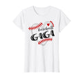 Personalized Baseball Heart Gigi T-Shirt - Aesthetic Graphic Unisex - T-Shirt, Sweatshirt, Hoodie