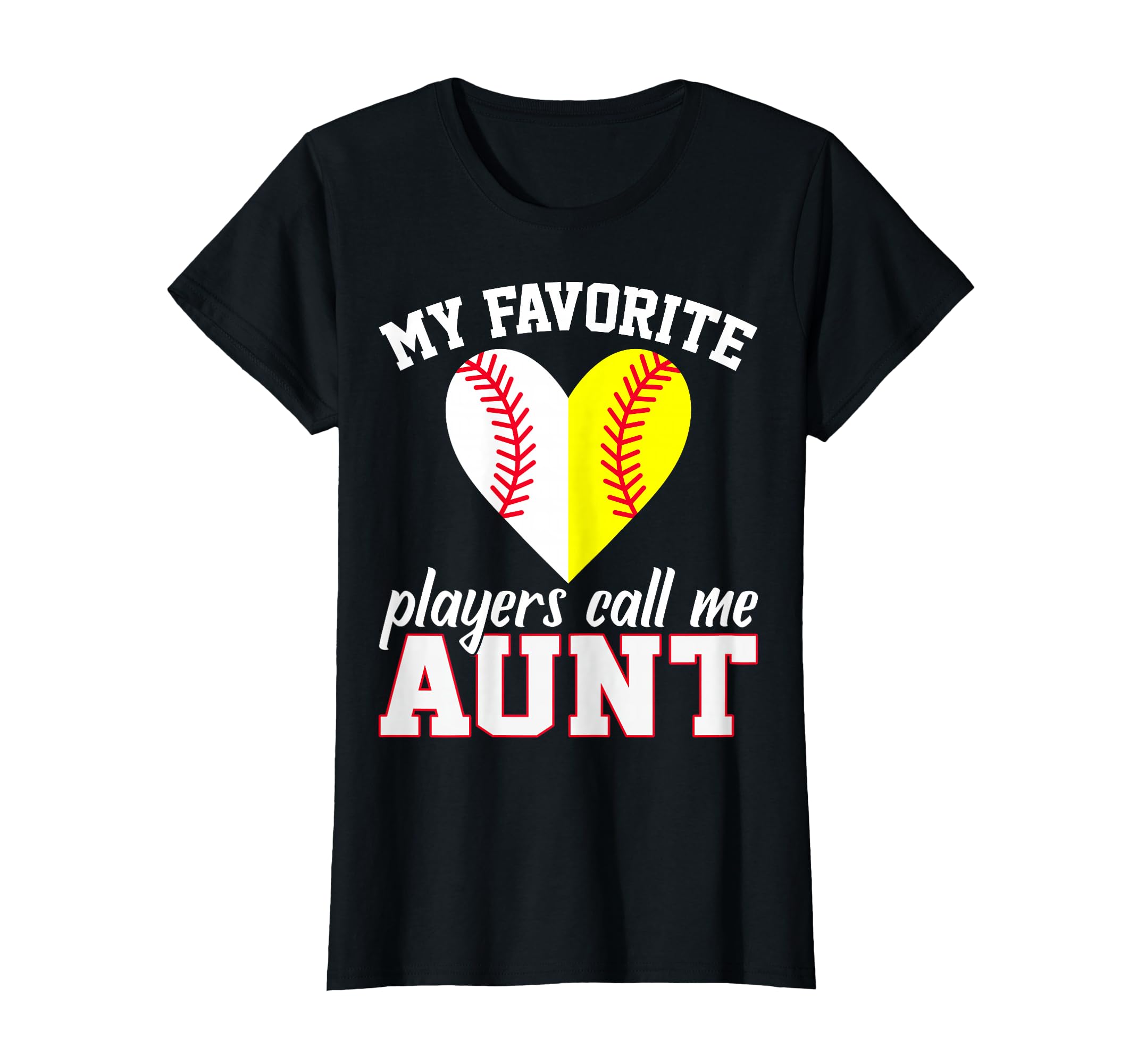 My Favorite Players Call Me Aunt T-Shirt - Custom Art Print Men Women - T-Shirt, Sweatshirt, Hoodie
