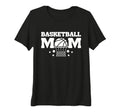 Womens Basketball Mom Game Day Tri Blend T-Shirt - Graphic Print Unisex - T-Shirt, Sweatshirt, Hoodie
