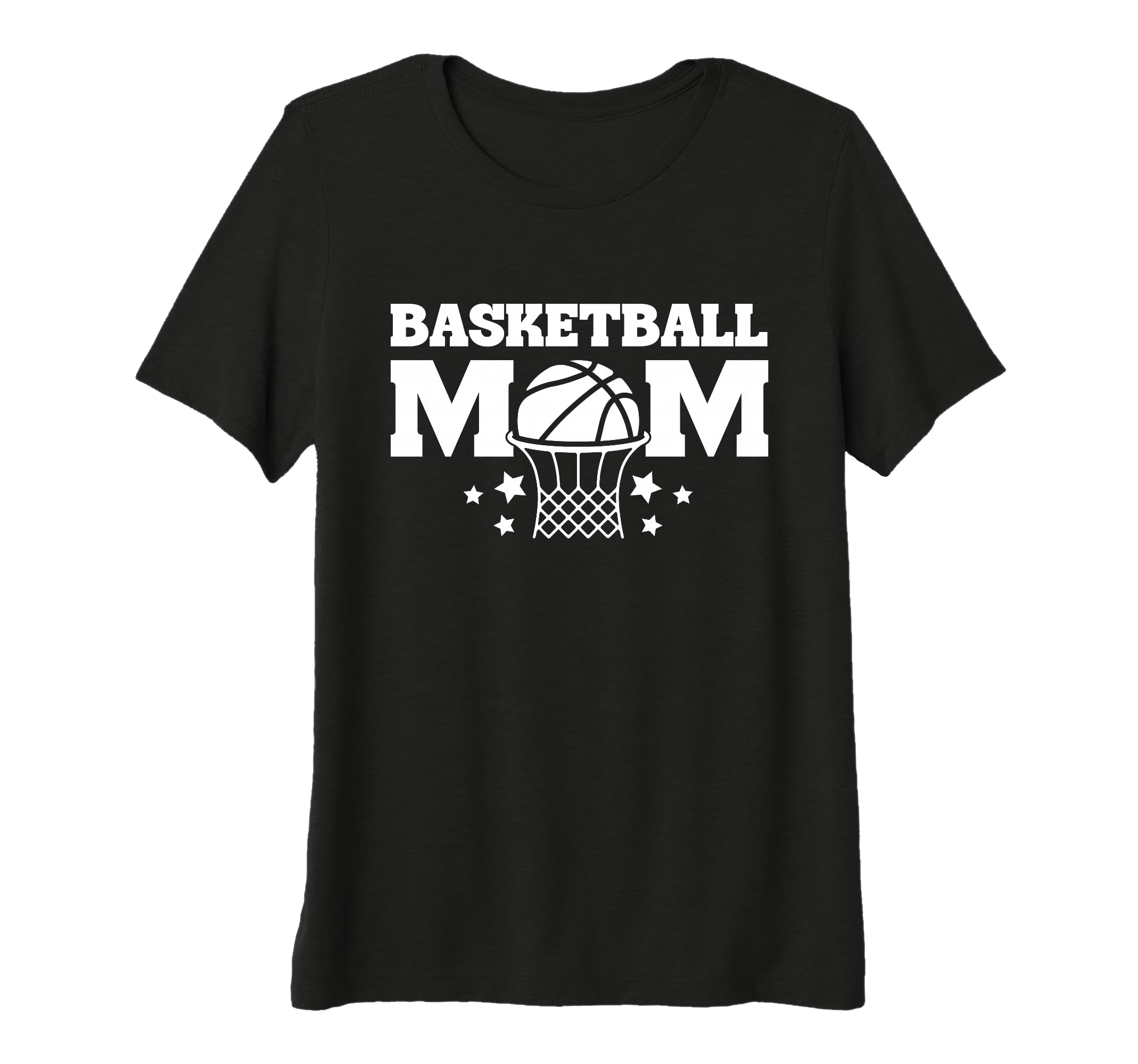 Womens Basketball Mom Game Day Tri Blend T-Shirt - Graphic Print Unisex - T-Shirt, Sweatshirt, Hoodie