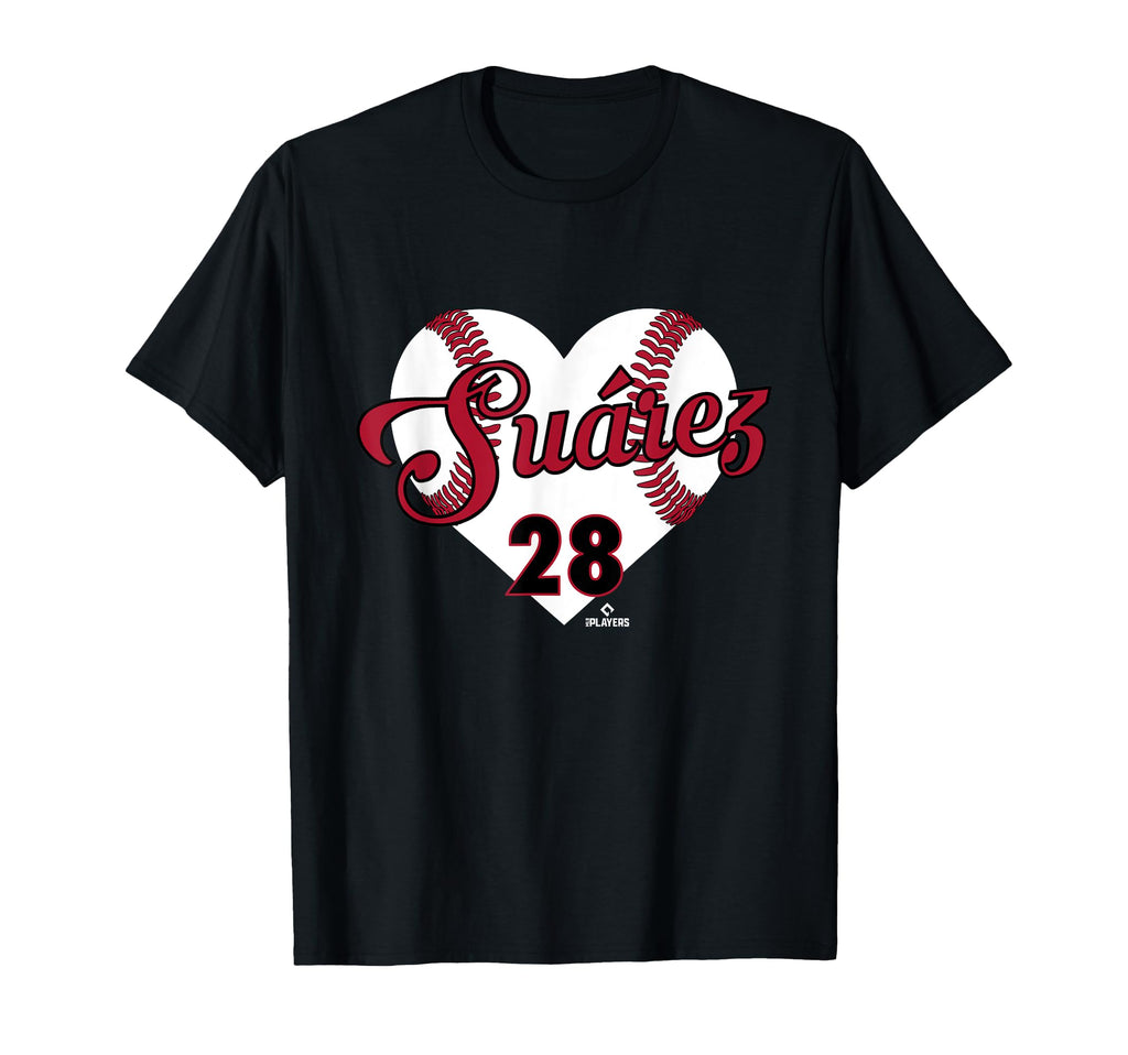 Baseball Heart Eugenio Suarez Arizona T-Shirt - Custom Art Print Men Women - T-Shirt, Sweatshirt, Hoodie