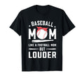 Baseball Mom T-Shirt - Custom Art Print Men Women - T-Shirt, Sweatshirt, Hoodie