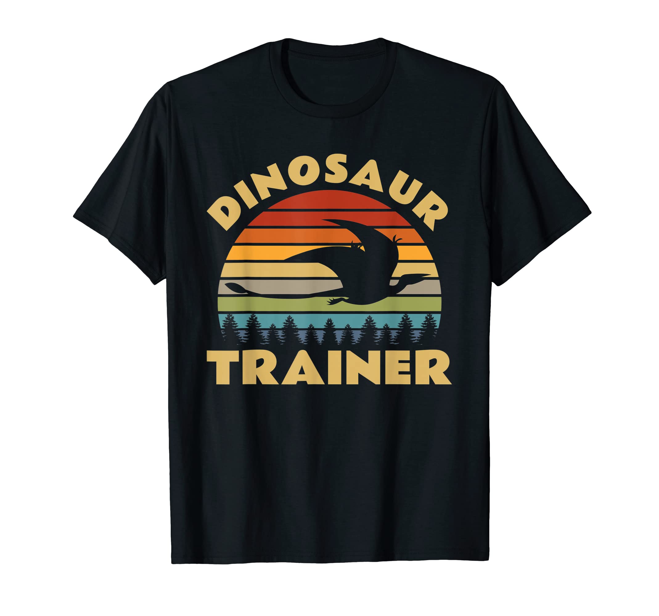 Dinosaur Trainer Halloween Costume Sunset T-Shirt - Trendy Graphic Unisex - T-Shirt, Sweatshirt, Hoodie
