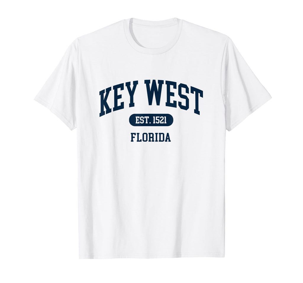 Key West Florida Keys Est 1521 T-Shirt - Aesthetic Graphic Men Women - T-Shirt, Sweatshirt, Hoodie