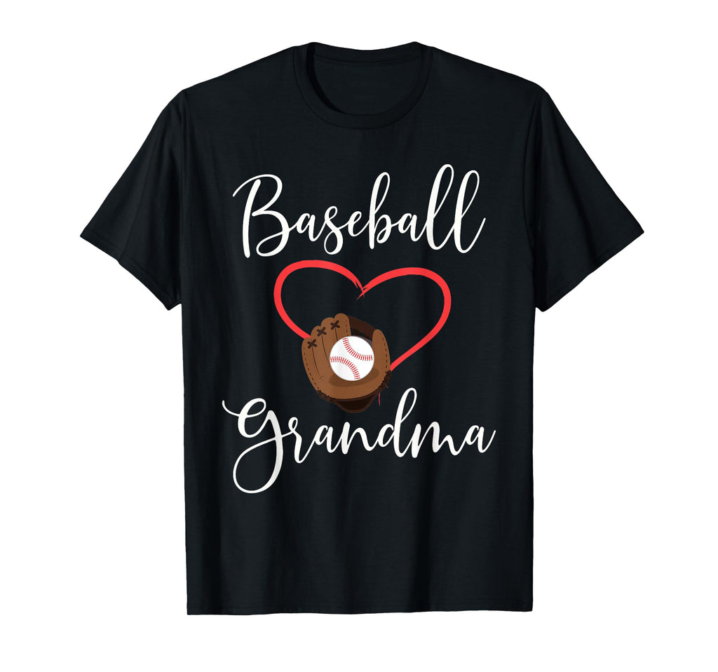 Funny Baseball Grandma Sport Mom T-Shirt - Novelty Apparel Men Women - T-Shirt, Sweatshirt, Hoodie
