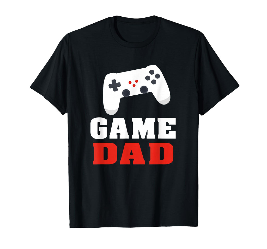 Game Dad Video Games Gamer Fathers Day T-Shirt - Custom Art Print Men Women - T-Shirt, Sweatshirt, Hoodie
