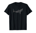 Great White Shark Great White Shark T-Shirt - Minimalist Print Men Women - T-Shirt, Sweatshirt, Hoodie